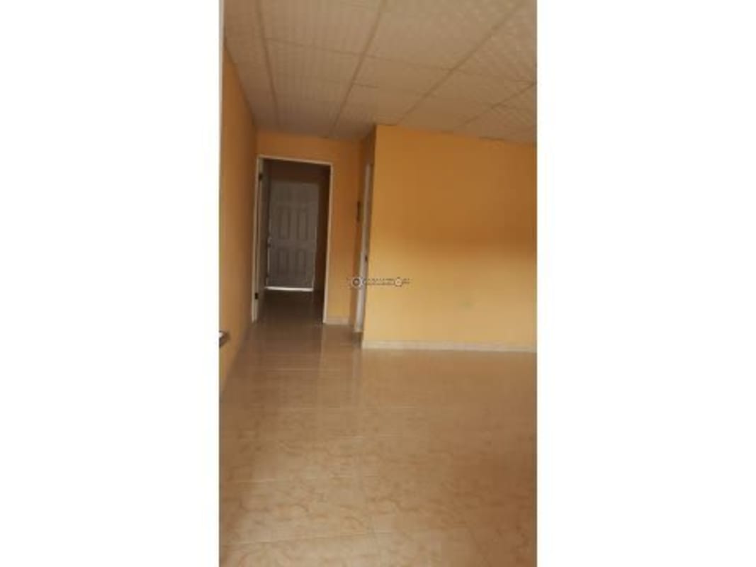 Utility laundry space at the rear of budget apartment in Tocumen near Panama City airport