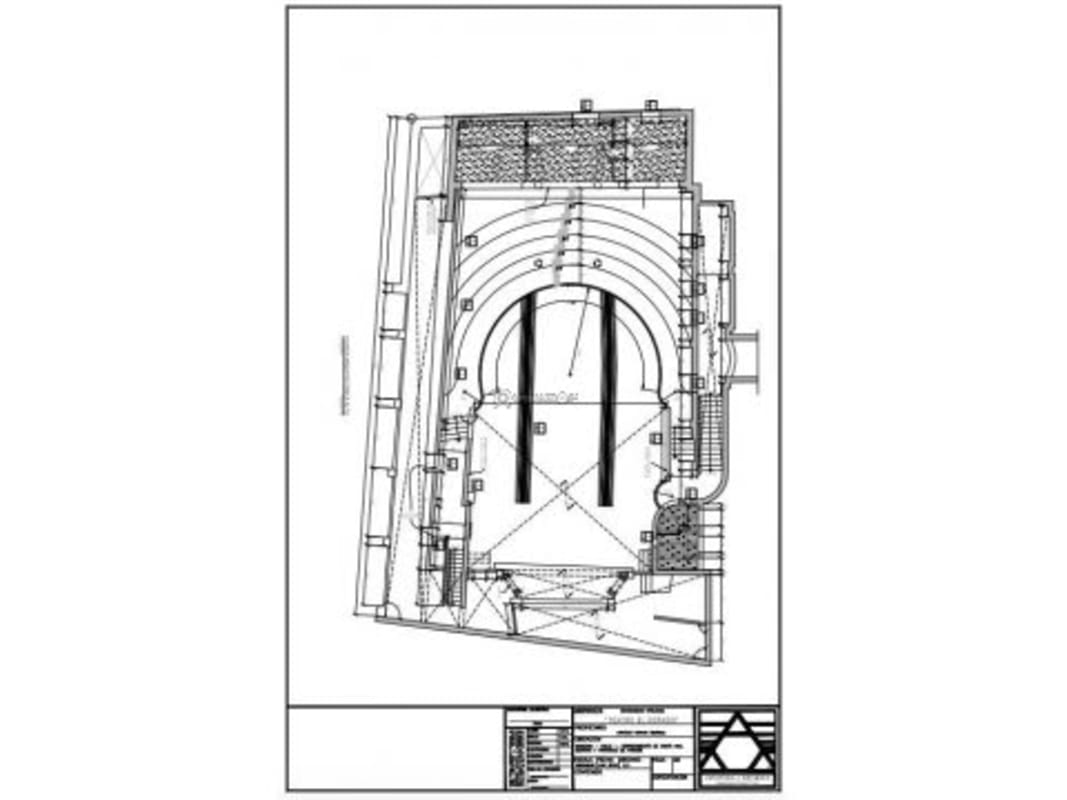 Facade details historic Teatro El Dorado Casco Viejo Panama lot