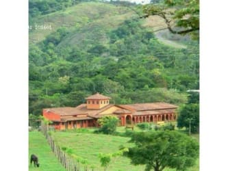 Natural hilly terrain with distant ocean view in Mariato, Veraguas, Panama