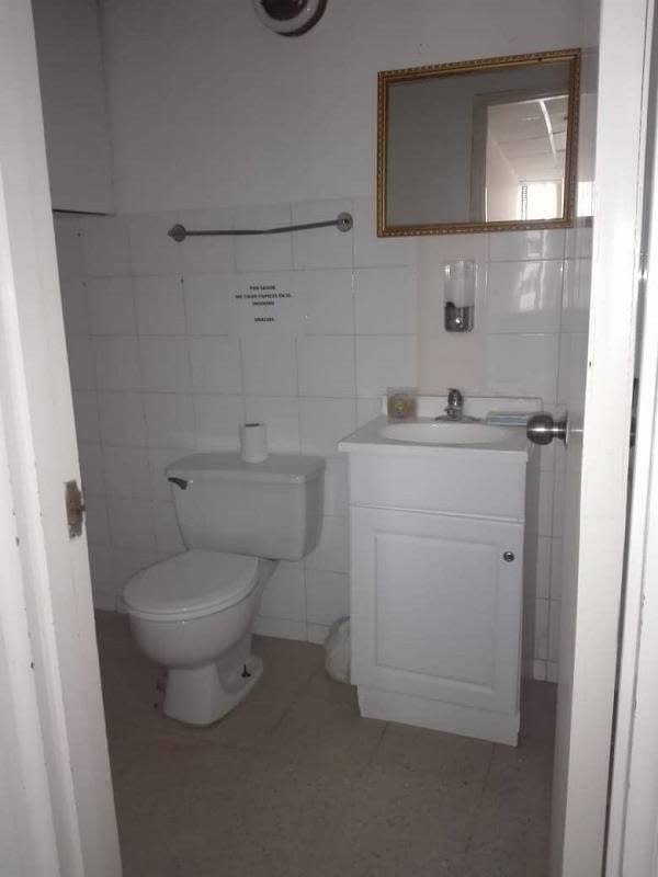 Street view of ornate historic church facade near PH Plaza Ejecutiva Obarrio Panama