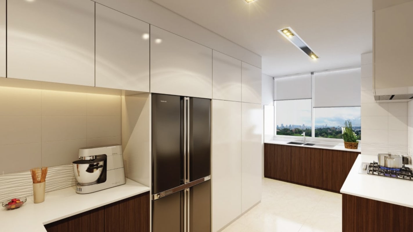 Sky lounge rooftop penthouse terrace overlooking ocean in PH Vita Panama