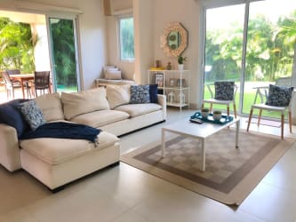 Private garden patio outdoor space PH Villamar Casamar Panama