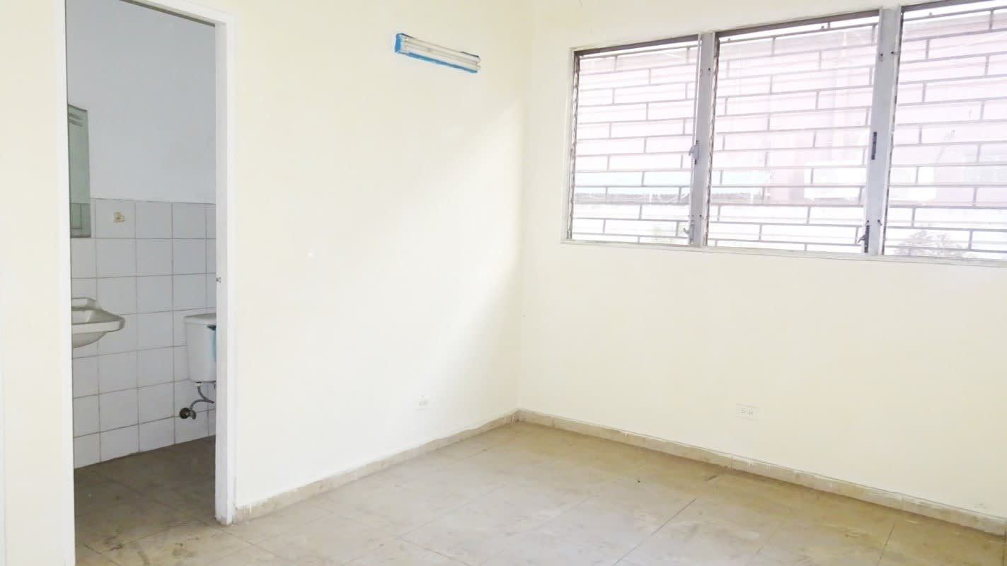 Apartment interior with tile floor for remodeling investment building Panama City