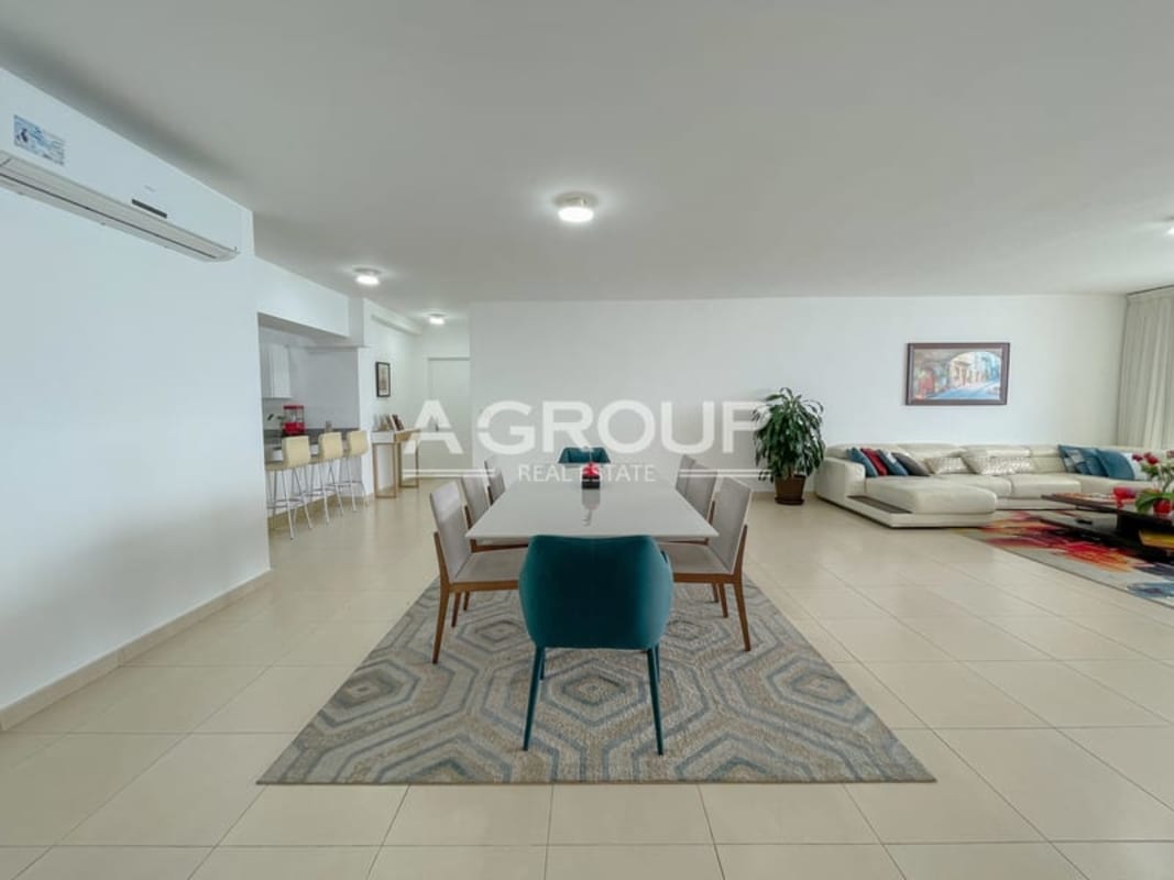 Rooftop infinity pool overlooking ocean and skyline PH Waters on the Bay Panama