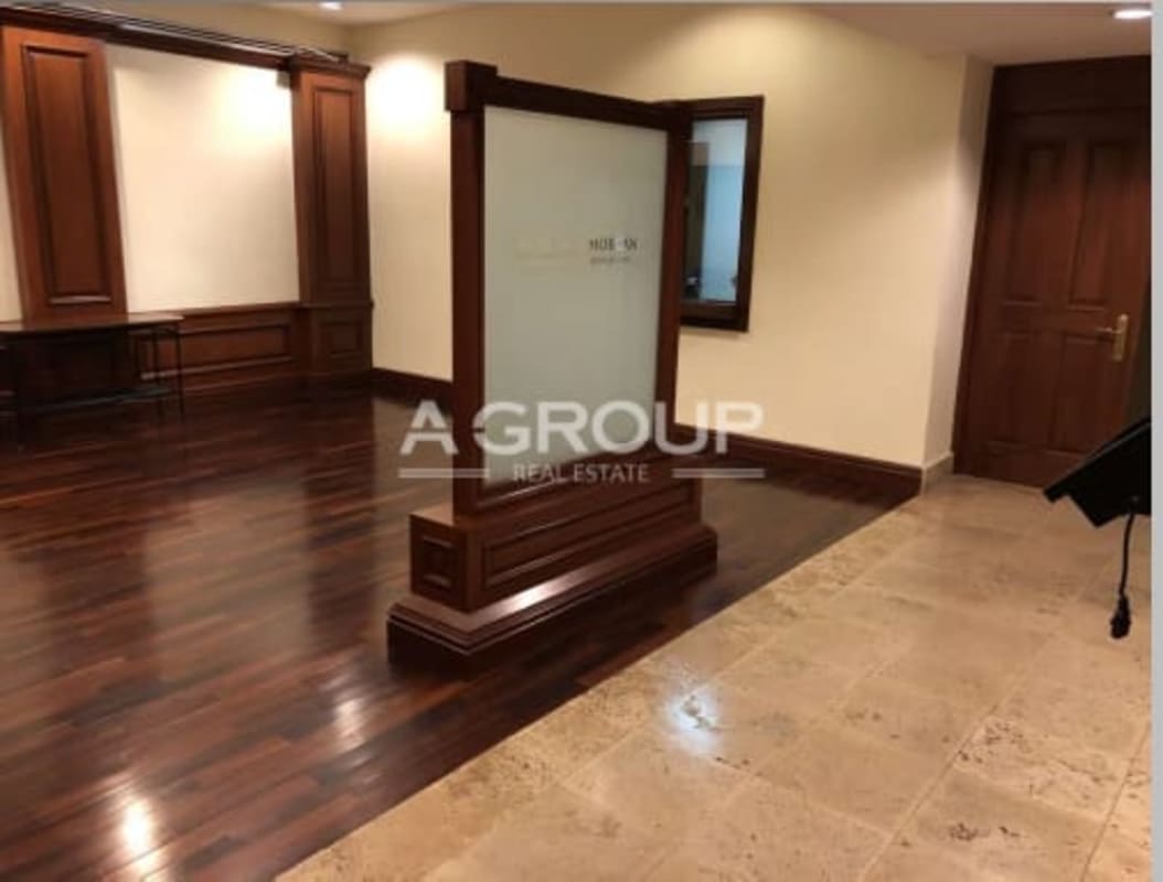 Architectural floor plan of commercial office space at Humboldt Tower Marbella Panama City