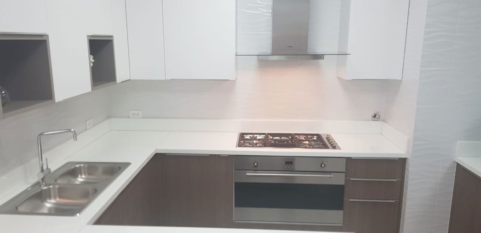 Spacious master bedroom with panoramic windows and luxury ensuite bathroom PH Regalia Costa del Este Panama