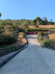 Green hillside land with lush nature views near mountain communities San Carlos Panama