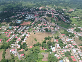 Approved housing project site in Parita with large land area and clear terrain