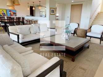 Master bedroom with balcony and ocean views in Casamar Resort home San Carlos Panama