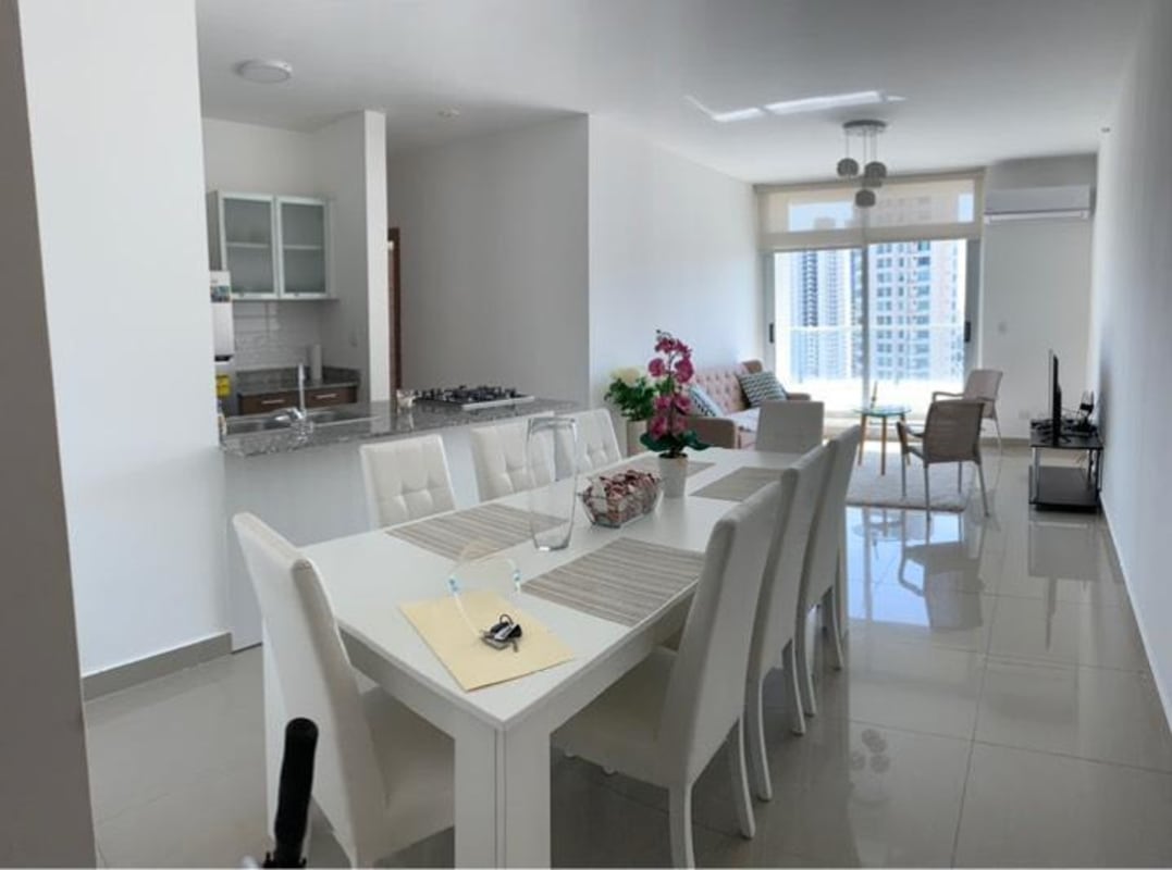 Furnished 2BR 2BA Apartment with Balcony near Metro El Carmen