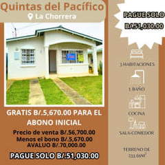 House for Sale in Playa Leona - 3 bedrooms