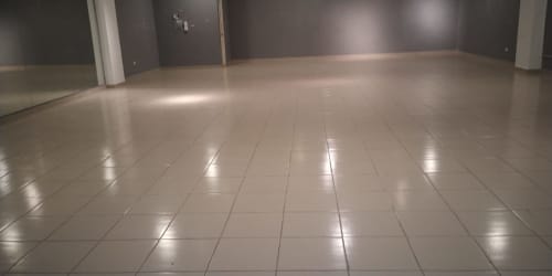 Empty interior commercial unit with tiled floors at PH Coronado Plaza Nueva Gorgona Panama