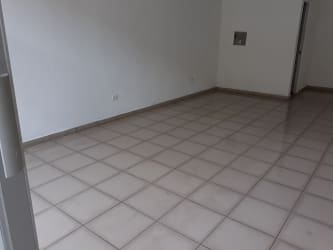Spacious empty commercial unit interior tiled floor Nueva Gorgona Panama
