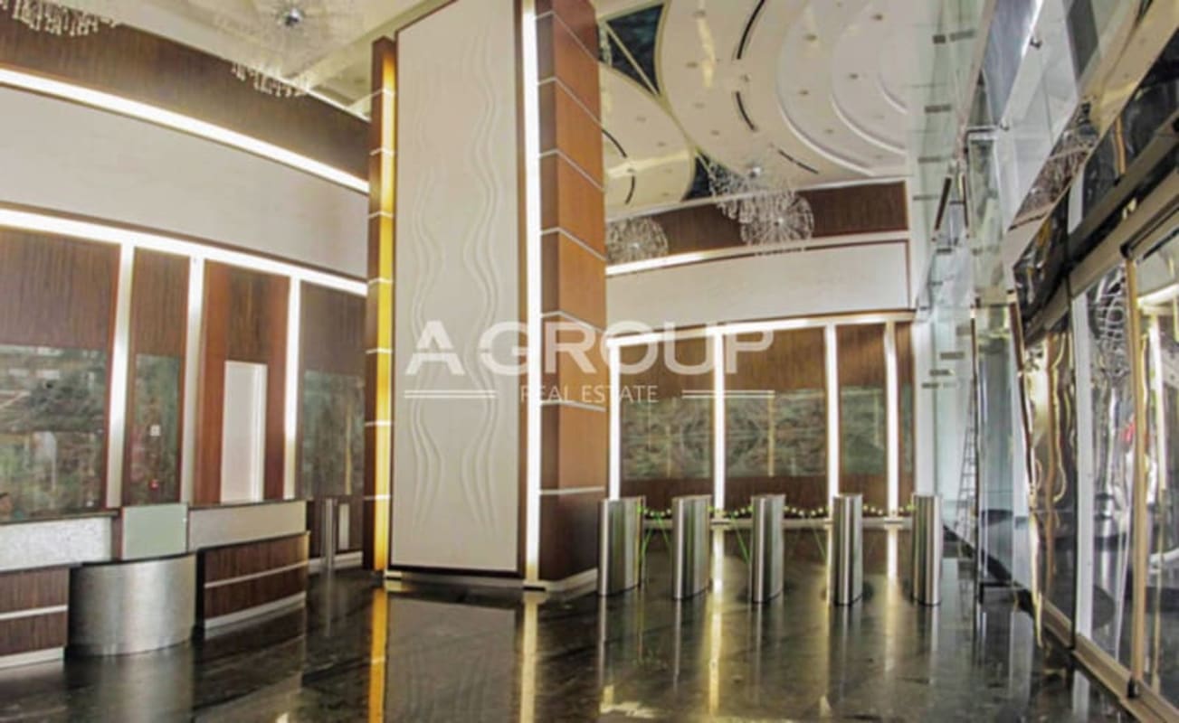 Raw interior shell with panoramic ocean and skyline views at PH BICSA Tower Panama City