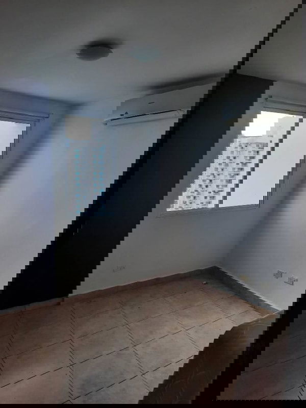 Modern bathroom with walk-in shower and tiled walls PH El Cangrejo Panama City