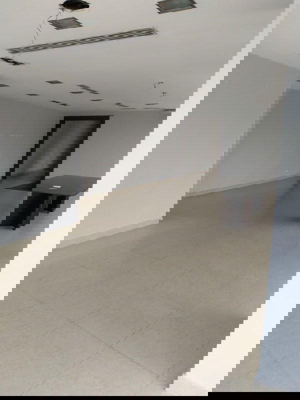 Large open commercial space tile floors minimalist PH BAC Tower Panama City