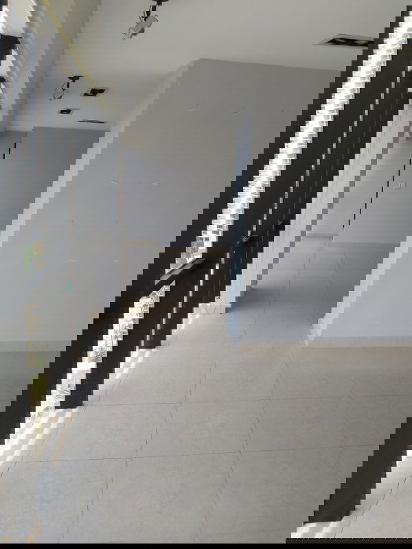 Oceanfront panoramic city skyline view from office window in PH BAC Tower Panama City