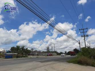 View of commercial industrial land with main road access in San Pablo Nuevo