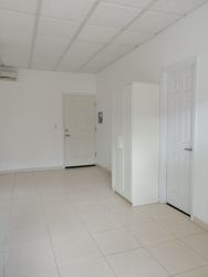 Swimming pool gazebo and outdoor lounge at affordable apartments Río Hato Panama