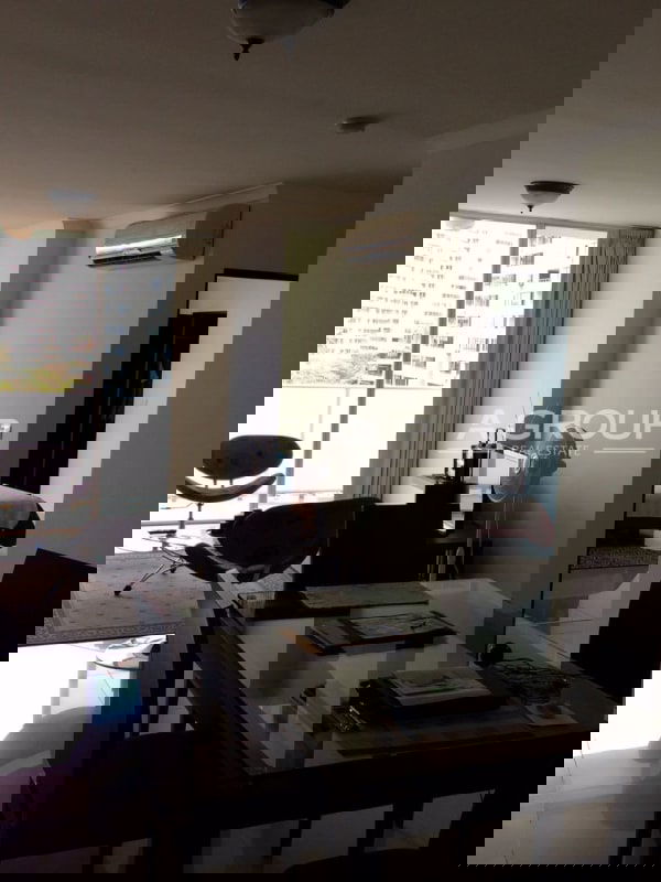 Open plan living dining room in apartment at PH Pacific Sky Punta Pacifica Panama City with balcony access