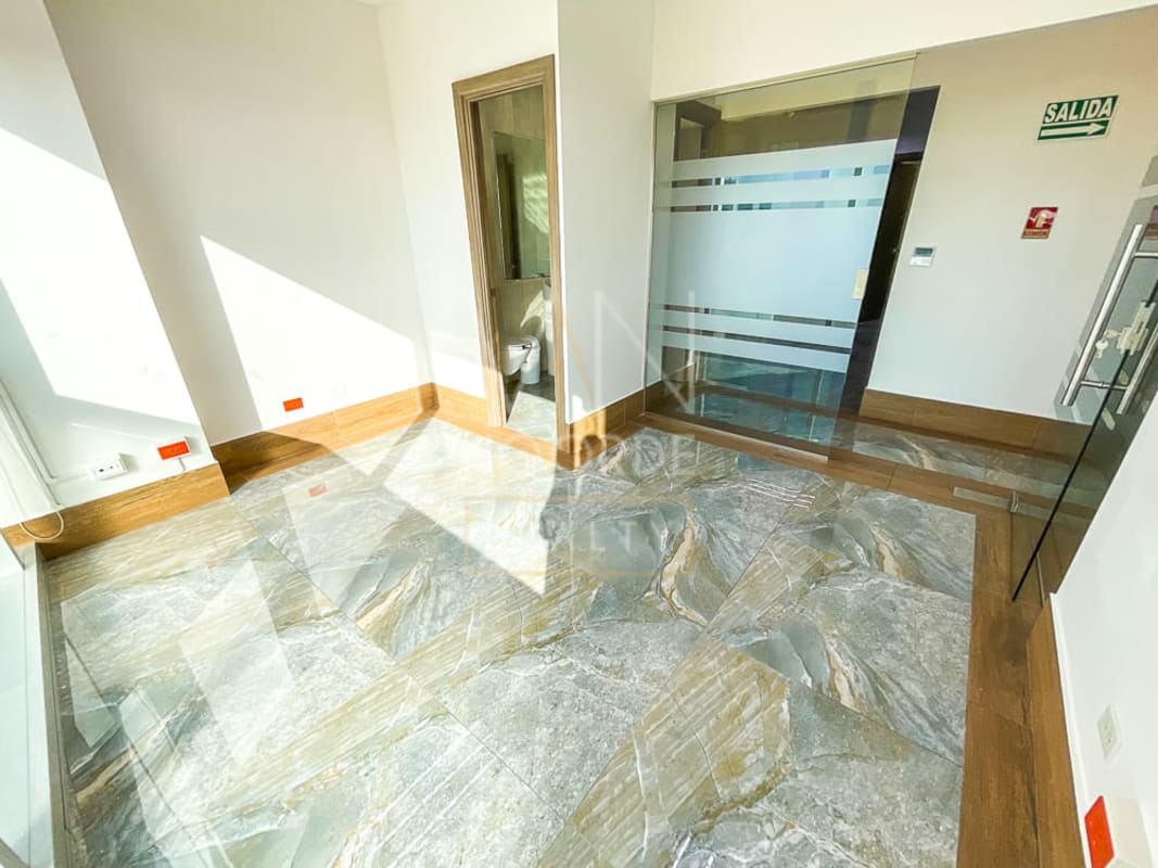 Spacious modern office with natural light and glass partition Torre Arifa Panama