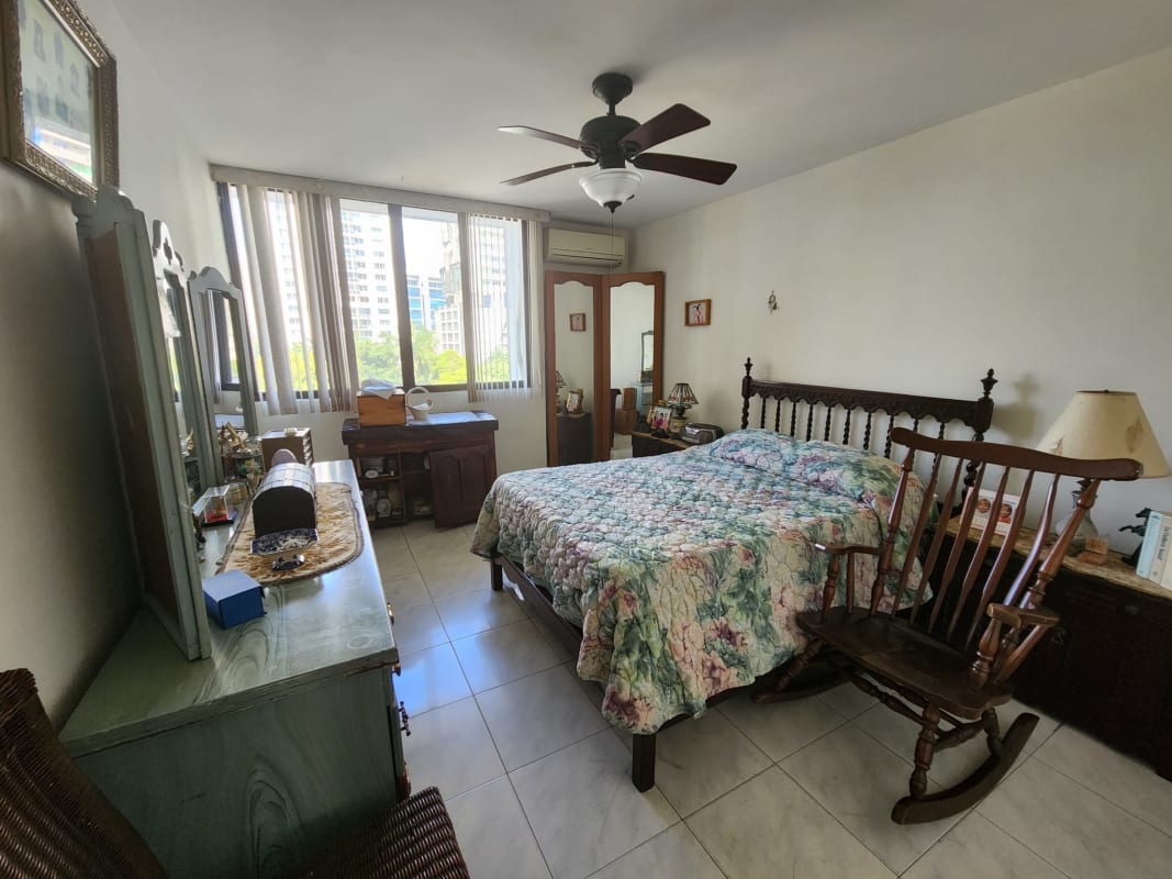 Swimming pool with lounge chairs and garden area at PH Terrazas del Cangrejo El Cangrejo Panama