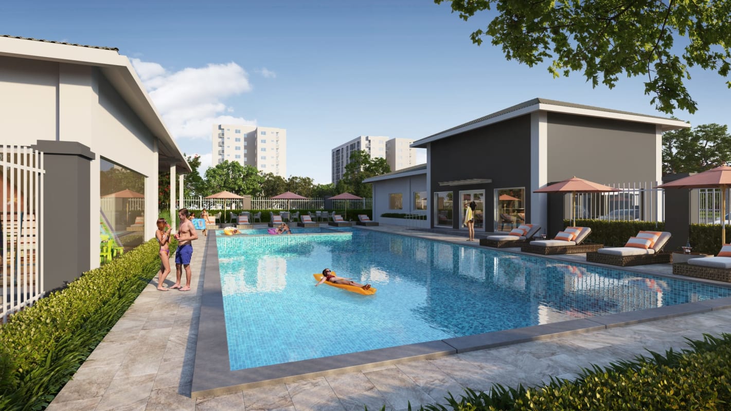 New 2BR 2BA Apartment with Pool Tocumen Panama