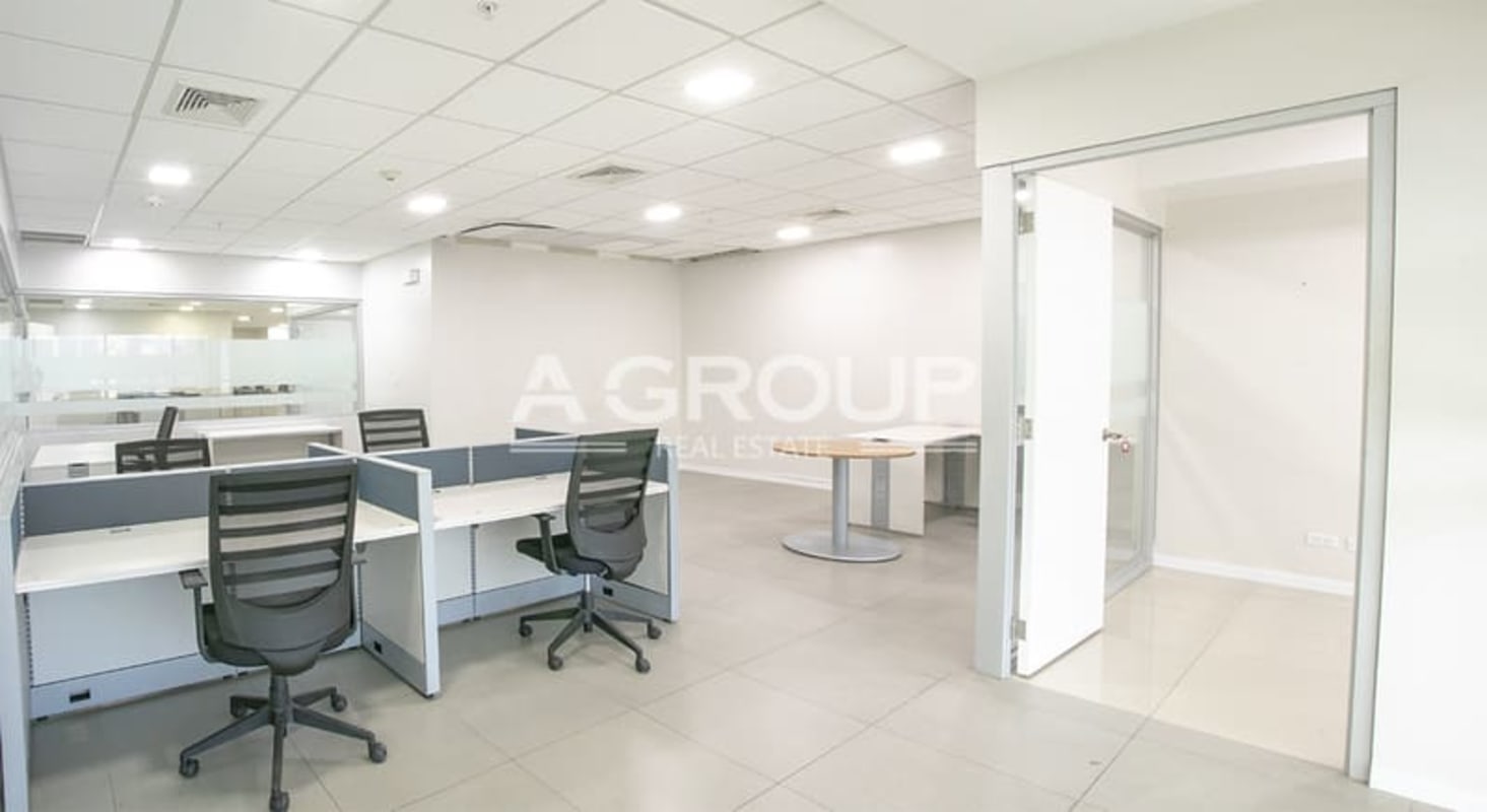 Private enclosed office suite with full glass walls Tower Financial Center