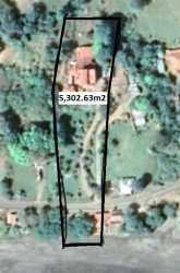 Three-story beachfront boutique hotel building with balconies in Bucaro Los Santos Panama