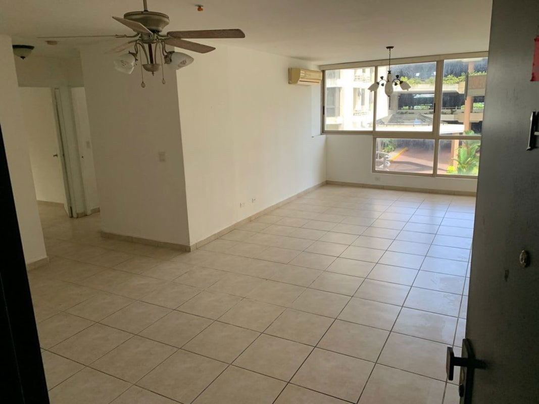 Kitchen with wooden cabinets granite countertops tile backsplash in PH San Francisco Bay Panama
