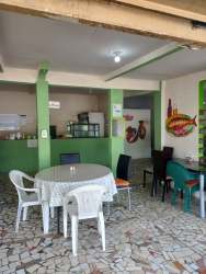 Informal dining area in existing fonda on commercial lot in Coronado Panama