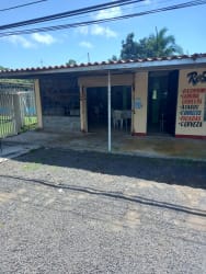 Small fonda building on roadside commercial lot in Panama Oeste Las Lajas