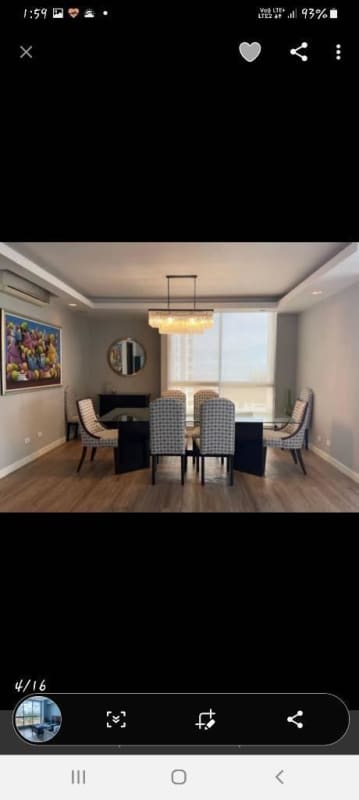 Dining room overlooking ocean with luxury finishes PH Coco del Mar Panama