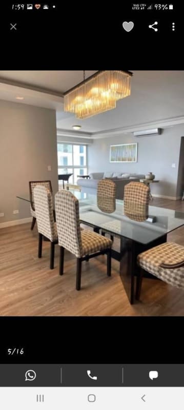 Granite kitchen open design with sea view in PH Coco del Mar Panama