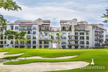 Luxury bedroom with stylish décor, large windows, balcony Buena Ventura Panama