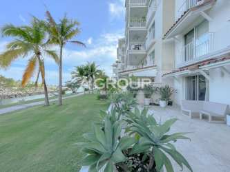 Spacious living dining open plan with terrace access and ocean view in Buenaventura