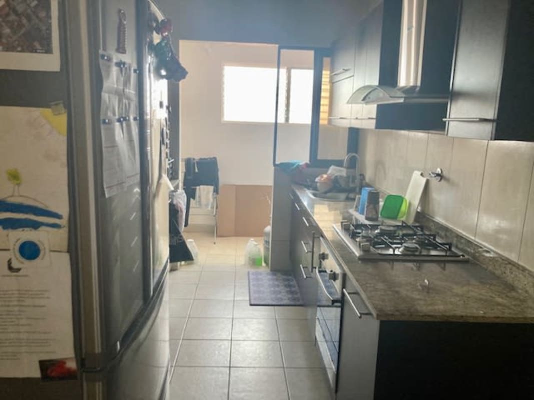 Contemporary kitchen with granite countertops stainless appliances Betania Panama