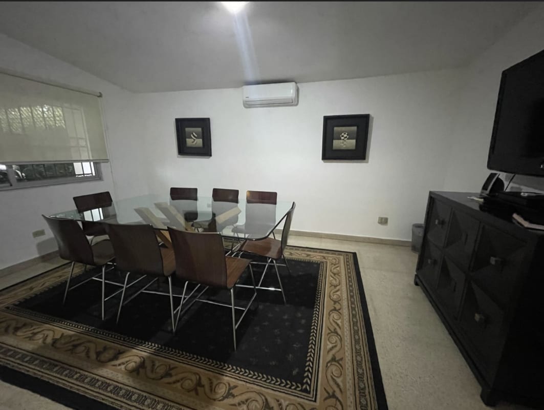 Creative workspace in office building with large windows at Coco Corporate Center Panama City