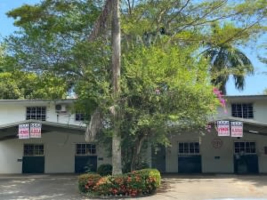 Large open empty room ready to customize at commercial office complex La Boca Ancón Panama