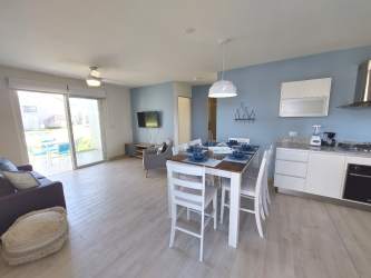 Second bedroom mountain view window AC closet Punta Chame Playa Caracol