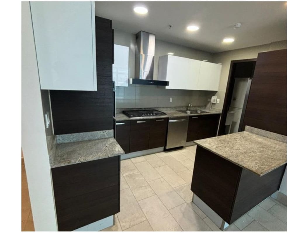 Living room with large balcony overlooking ocean PH Grand Tower Punta Pacifica Panama