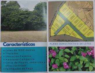 Titled 1000m2 land plot in El Espino near Valle de Antón Panama
