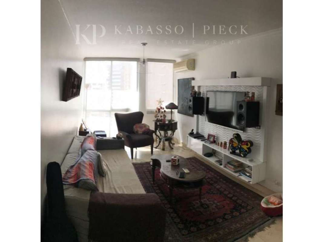 Living room large sofa entertainment unit flat screen TV Vista del Sol Punta Paitilla