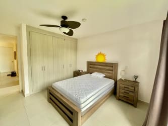 Fully equipped modern kitchen with quartz countertops in Andromeda Pedasi Villa