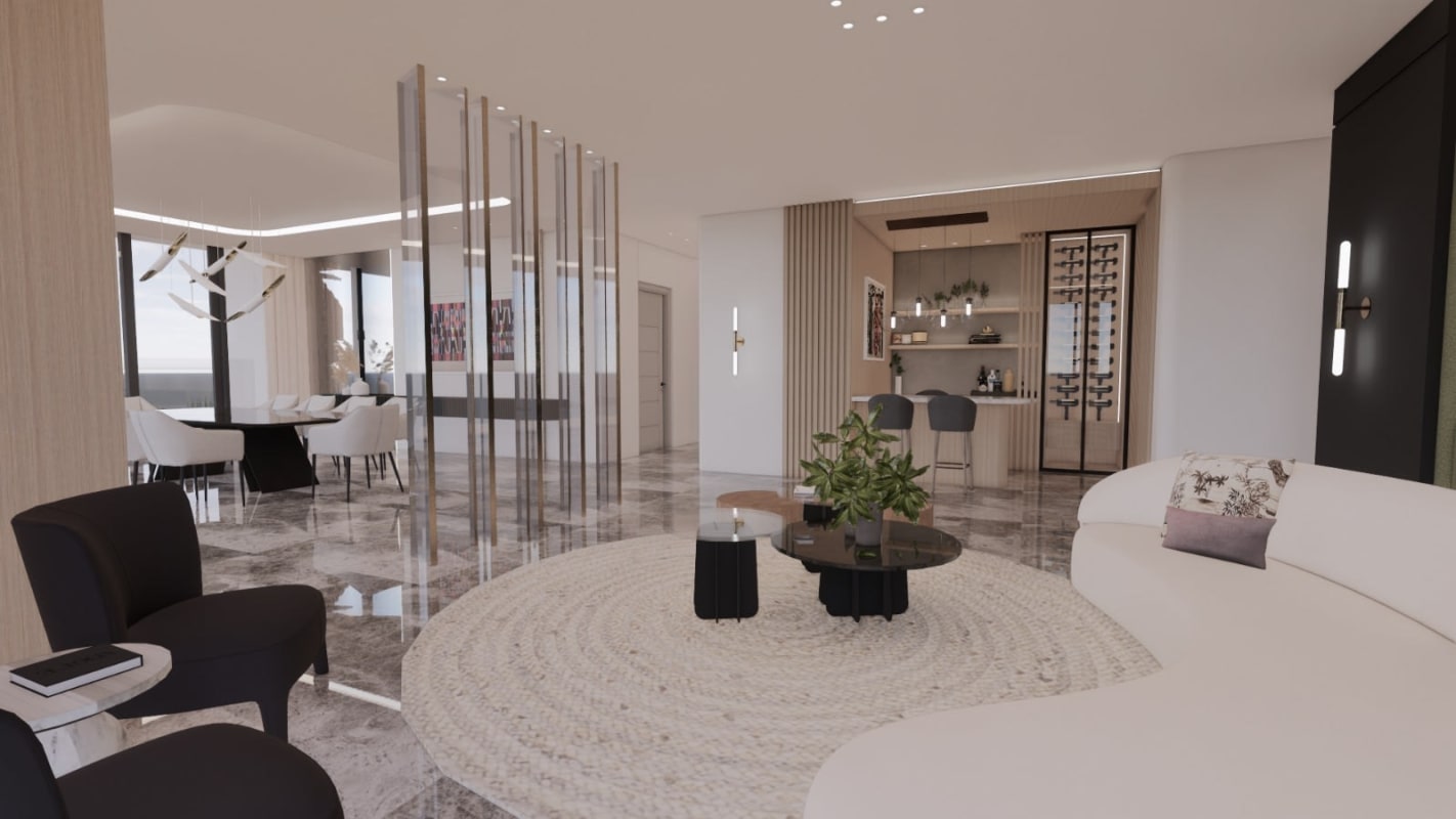 Ultra-Luxury 3BR Condo PH Montecarlo Ocean Reef Island