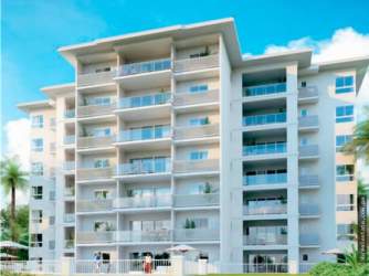Coastal style bedroom with ocean view in Bijao Beach Club Residence Panama