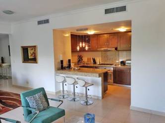 Panoramic golf course views from PH Tucán Panama Pacifico apartment