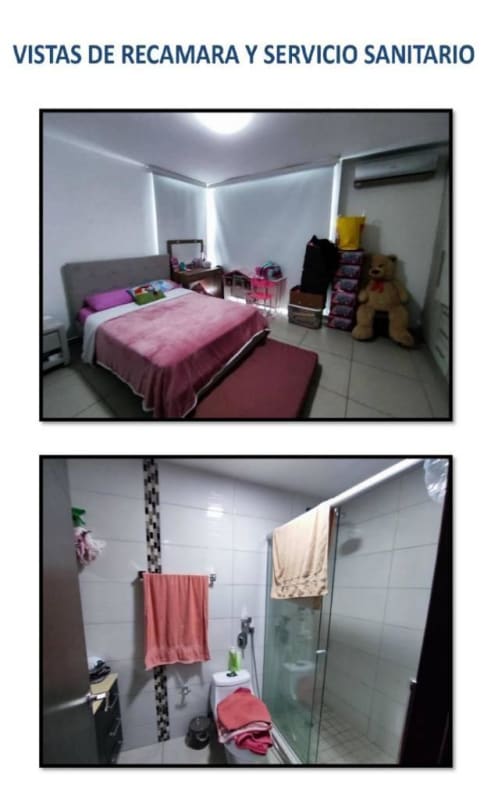 Bedroom with ensuite bathroom and window view Kings Park Panama