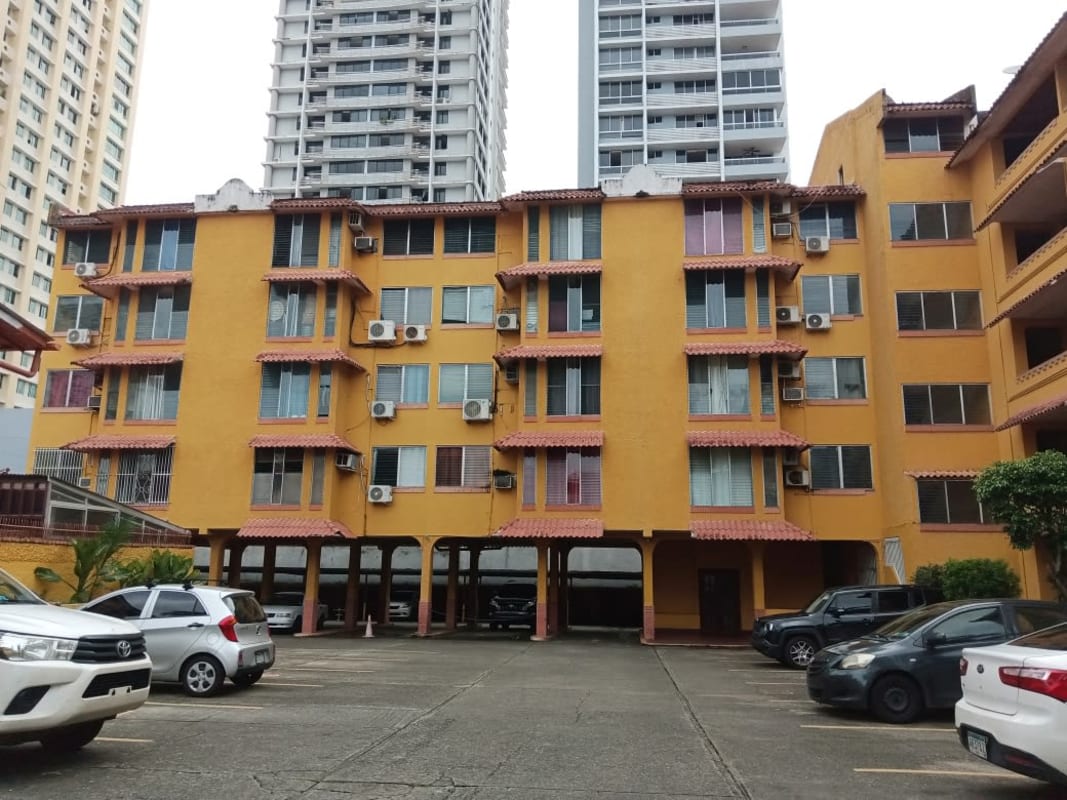 Multi-story apartment building PH Colonial San Francisco Panama City exterior view