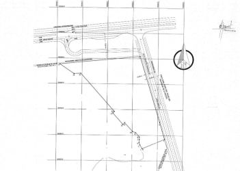 Detailed land plot plan with boundaries, streets, access points Coclé Panama